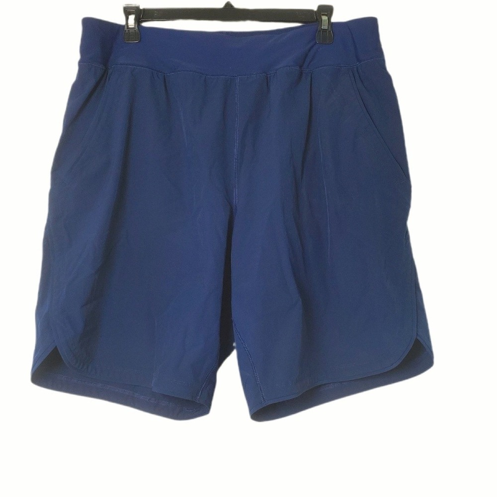 Lands' End Navy Blue Swim Shorts Tankini Swimsuit Bottoms Size 16 Board Shorts